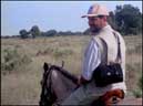 Peter on Horseback safari